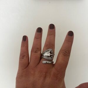 Sterling Silver spoon Ring